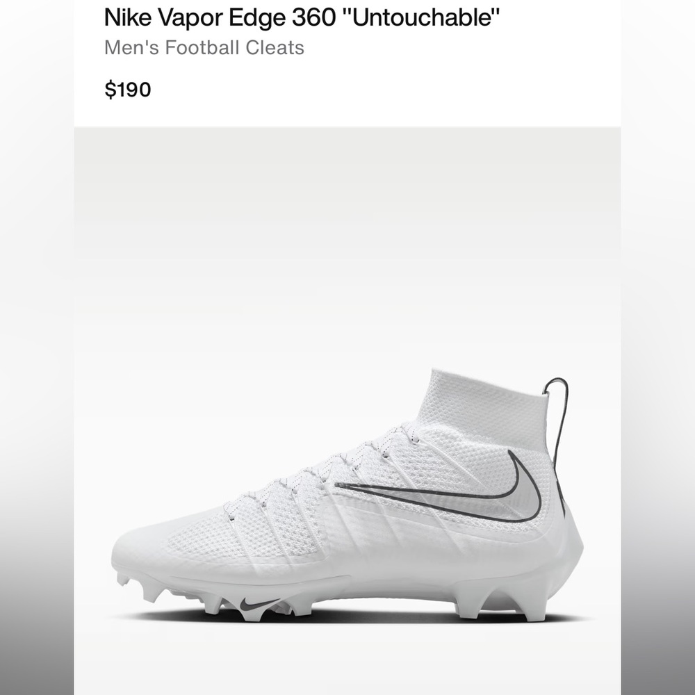 Nike Vapor Edge 360 "Untouchable"
Men's Football Cleats